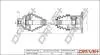 Полуось (передняя) Audi Q5 2.0 TDI 08- Drive+ DP2110100048 (фото 1)