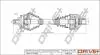 Піввісь Ford Galaxy/VW Sharan 1.9/2.0 TDI 95-06 (R) (38x35x559x48T) (+ABS) Drive+ DP2110100385 (фото 1)