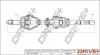 Піввісь Opel Movano 2.2 DTI 00- (R) (28x39x1132) Drive+ DP2110100457 (фото 1)