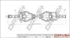 Піввісь Opel Combo 1.6/1.7DTI/DI 01- (L) (22x22x580x29T) (+ABS) Drive+ DP2110100487 (фото 1)