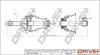 Піввісь (передня) Renault Kangoo (L) (21x29.95x626x26T) (+ABS) Drive+ DP2110100646 (фото 1)