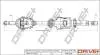 Піввісь Renault Kangoo/Megane 1.4/1.6/1.5DCI 02- (R) (23x26x911) Drive+ DP2110100731 (фото 1)
