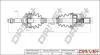 Піввісь Renault Kangoo 1.5 dCi 01- (R) (21x23x726x44T) (+ABS) Drive+ DP2110100772 (фото 1)