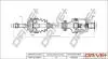 Піввісь Renault Kangoo 97- (R) (21x23x724x26T) (+ABS) Drive+ DP2110100803 (фото 1)