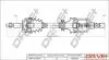Піввісь Renault Kangoo 1.5dCI 05- (L) (23x26x621) Drive+ DP2110100811 (фото 1)