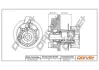Помпа води Opel Astra F/Kadett E/Omega A/Vectra A/Ascona C 1.6/1.8/2.0 81-98 (21z) Drive+ DP2310.10.020 (фото 1)