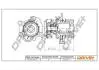 Помпа води Audi A3-A4/A6/Skoda Octavia/Fabia/VW Caddy/Golf IV/Passat/T5 1.8T/2.0 96- (23z) Drive+ DP231010037 (фото 1)