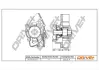 Помпа води Fiat Scudo/Ducato/Peugeot Boxer 1.9TD 94-02 Drive+ DP2310.10.040 (фото 1)