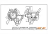 Помпа води Hyundai Accent/Elantra/Santa Fe/Tucson/Kia Sportage 1.5/2.0CRDI 01-08 Drive+ DP2310.10.078 (фото 1)
