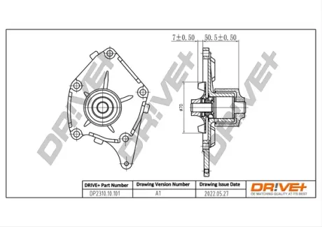 Drive+ Насос охолоджуючої рідини Drive+ DP2310.10.101