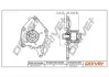 Помпа води Renault Kangoo 1.5dCi 08- (d=74mm), K9K 700/702/704/710/714/716/718/800/802/804/806/812 Drive+ DP2310.10.102 (фото 1)