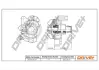 Помпа води Renault Master 2.2/2.5DCI Drive+ DP2310.10.114 (фото 1)