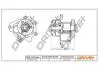Помпа води Opel Astra/Vectra/Zafira/Insignia/Corsa 1.6/1.8 02-/Chevrolet Aveo 1.4/1.6 08- Drive+ DP231010125 (фото 1)