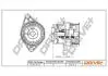 Помпа води Audi A2/Seat Leon/Toledo/VW Golf/Jetta/Polo/Bora 1.6 16V/1.6FSI 98-05 (WPQ1189) Drive+ DP231010133 (фото 1)