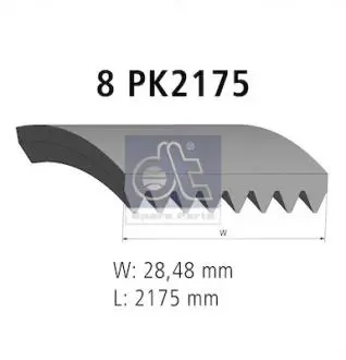 Поліклиновий ремінь DT 121869