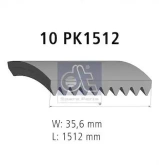 Поликлиновый ремень DT 215384