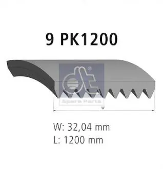 Поликлиновый ремень DT 334315