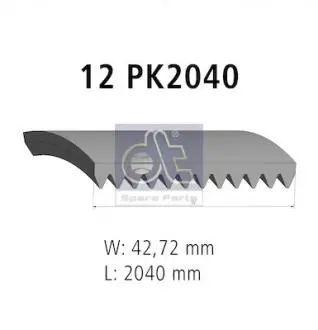 Поликлиновый ремень DT 334335