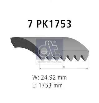 Поліклиновий ремінь DT 541421