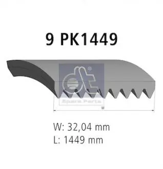 Доріжковий пас DT 541547