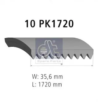 Поликлиновый ремень DT 631534