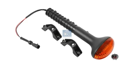 Лампа сигналу повороту переднього Прав (колір скла: помаранч, з патроном лампочки) IVECO EUROCARGO I-III 03.05-09.15 DT 725293