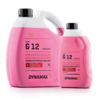 Антифриз G12 COOL ULTRA (червоний) концентрат (10L) Dynamax 500990