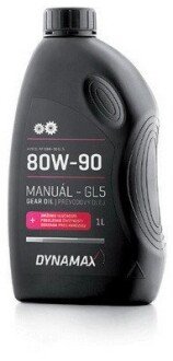 Масло трансмісійне HYPOL PP80W90 GL5 (1L) Dynamax 501626