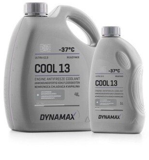 Антифриз G13 COOL ULTRA (фіолетовий) -37°C готовий (1L) Dynamax 502579