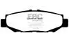 Гальмівні колодки - тюнінг Green Stuff, дозвіл, задн LEXUS GS, LS, SC 3.0/4.0 12.89-12.00 EBC DP2848 (фото 1)