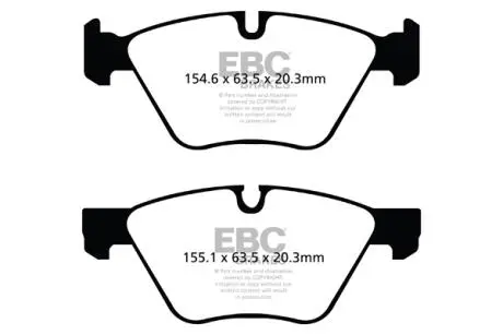Автозапчасть EBC DP41493R