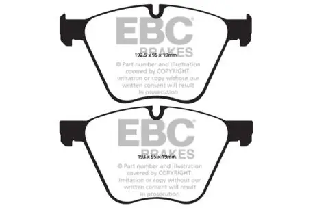 Автозапчасть EBC DP42007R