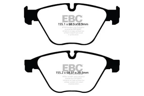 Автозапчасть EBC DP42103R