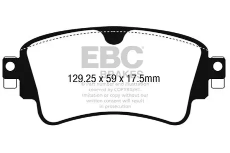Автозапчасть EBC DP42254R