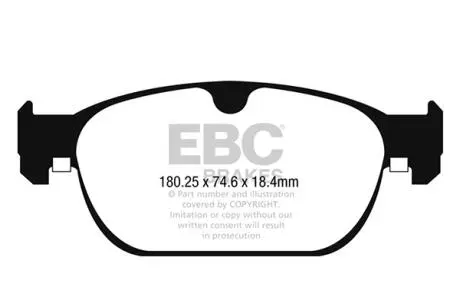 Автозапчасть EBC DP42260R