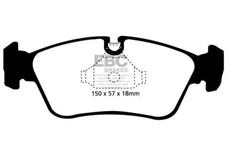Автозапчасть EBC DP51211NDX