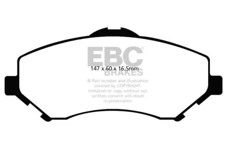 Автозапчасть EBC DP61798