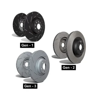 Комплект гальмівних дисків (2 шт), 2шт, Ultra SR, Вентильований, Наскрізні насічки Лів/Прав, зовнішній діаметр 336 мм, товщина 26/28 мм, DODGE DURANGO 4.7-6.0 12.97-12.10 EBC USR7105