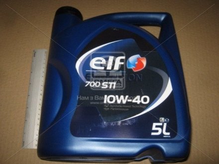 Масло моторное полусинтетика Evolution 700 STI 10W-40 5L /201552 ELF 201554