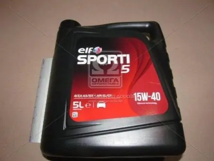 Масло моторное Sporti 5 15W-40 (5 л) ELF 209663