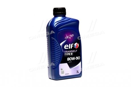 Трансмиссионное масло Trans Type B GL-5 80W-90 минеральное 1 л ELF 213870