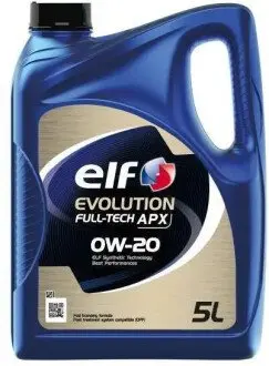 Олива двигуна 5L Evolution Full-Tech APX 0W-20 ELF 214238