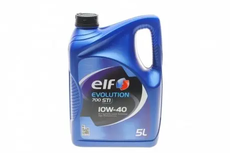 Масло моторное Evolution 700 STI 10W-40 (5 л) ELF 216667