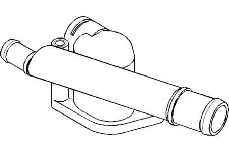Фланец LKQ 038121132G