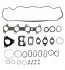 Комплект прокладок, головка цилиндра FIAT 1,9D 188 A3.000/223 A6.000 (выр-во) ELRING 027.990 (фото 1)