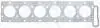 Прокладка ГБЦ 1,5мм MAN FOC, HOCL, LION´S CITY, LION´S COACH, LION´S REGIO, ND, NG, NL, SL II, SÜ, TGA, TGS I, TGX I, FAP A, NEOPLAN CENTROLINER, CITYLINER II D2066LF01-D2066LUH53 10.98- ELRING 195470 (фото 1)