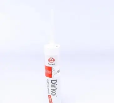 Засіб для ущільнень, лінія: DIRKO, ємність: 0,31л, температурний діапазон: -60/250°C, силікон, прозора, картридж, міцний, еластичний, Не містить розчинників, cтійкий до УФ-променів ELRING 216.910