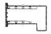 Прокладка поддона BMW 3 (E90) 07-11 N65 B40/N65 B44 ELRING 354.721 (фото 1)