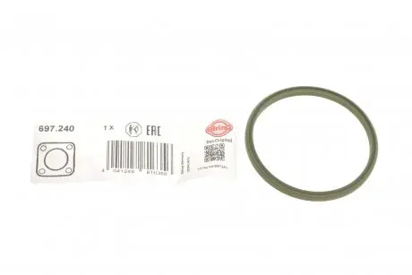 Прокладка патрубка интеркулера уплотняющая VW Caddy III/T5 03- (57.85mm) ELRING 697.240