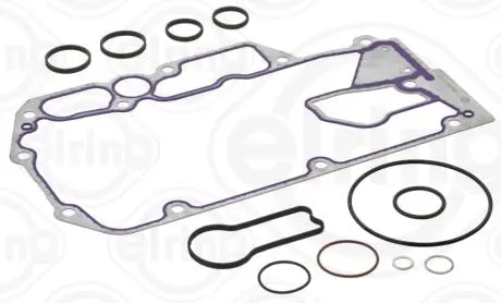 Компл. прокладок масляного радіатора MERCEDES ACTROS MP4 / MP5 1852/1852 L/1852 LS/1858/1858 L/1858 LS/1863/1863 L/1863 LS/2052/2052 L/2052 LS/2052 S/2058/2058 L/2058 LS/2058 S/2063/2063 L/2063 LS/206 ELRING 841330